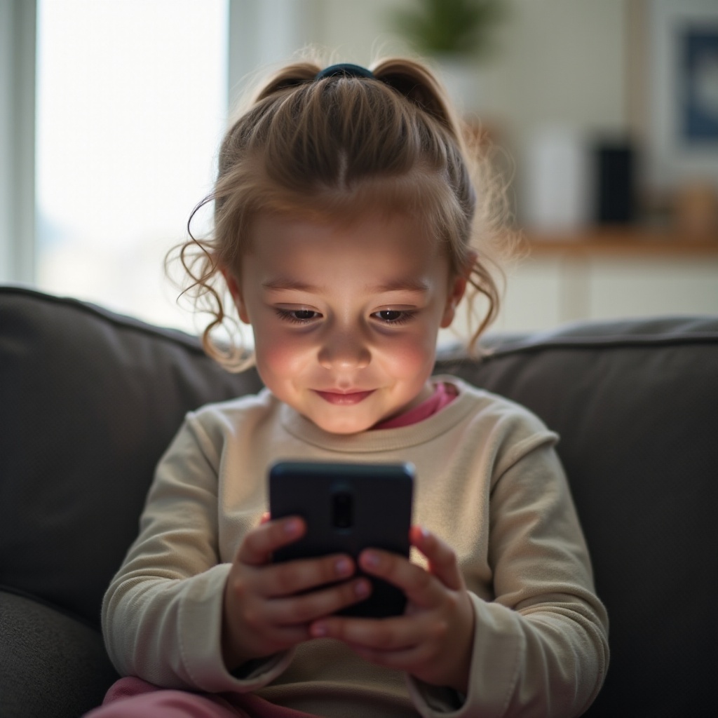 wie viele Kinder haben in jungen Jahren ein Telefon