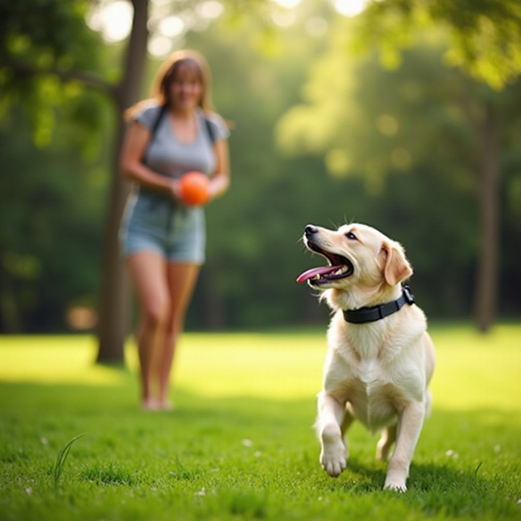 einem Hund beibringen zu holen