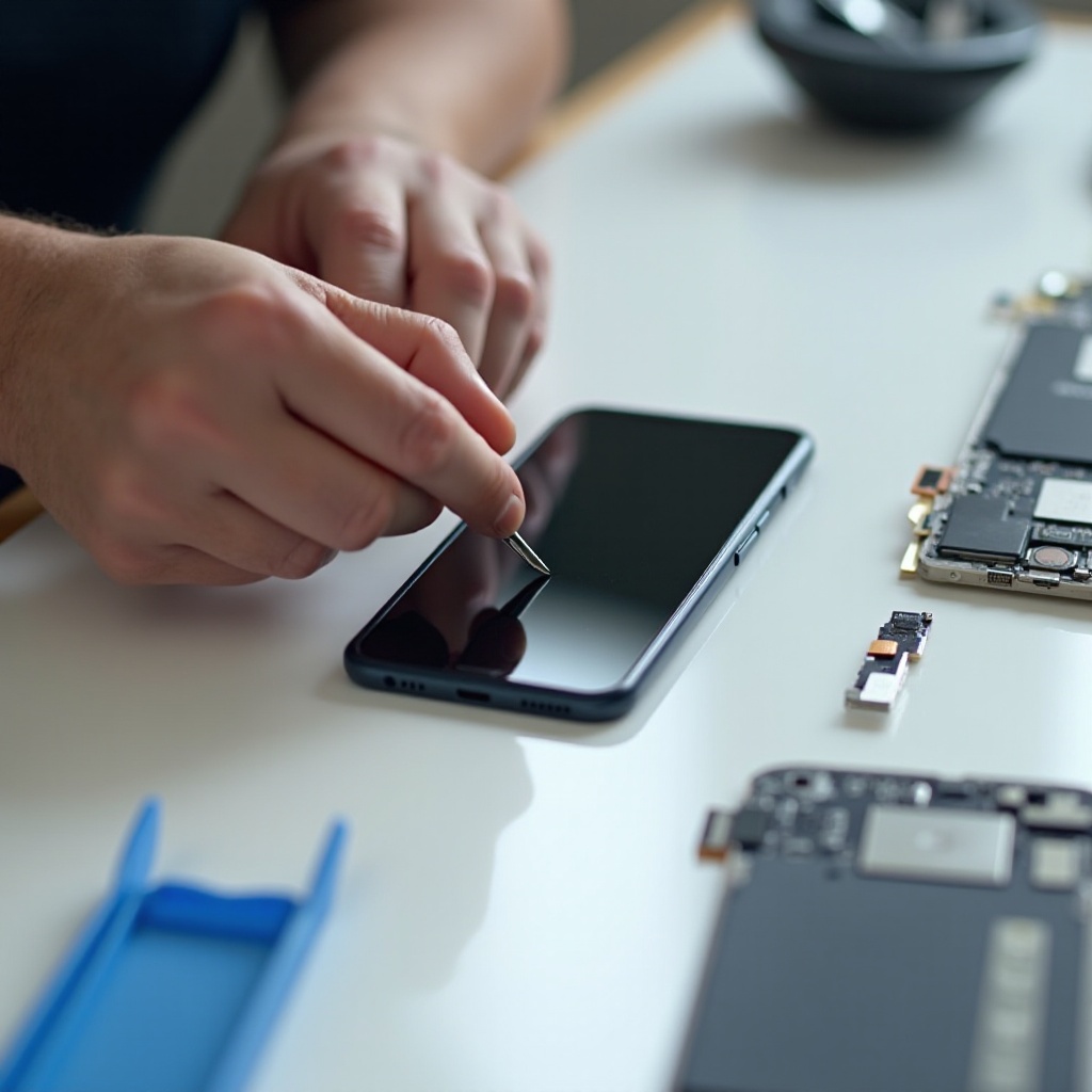 how to glue smartphone screen