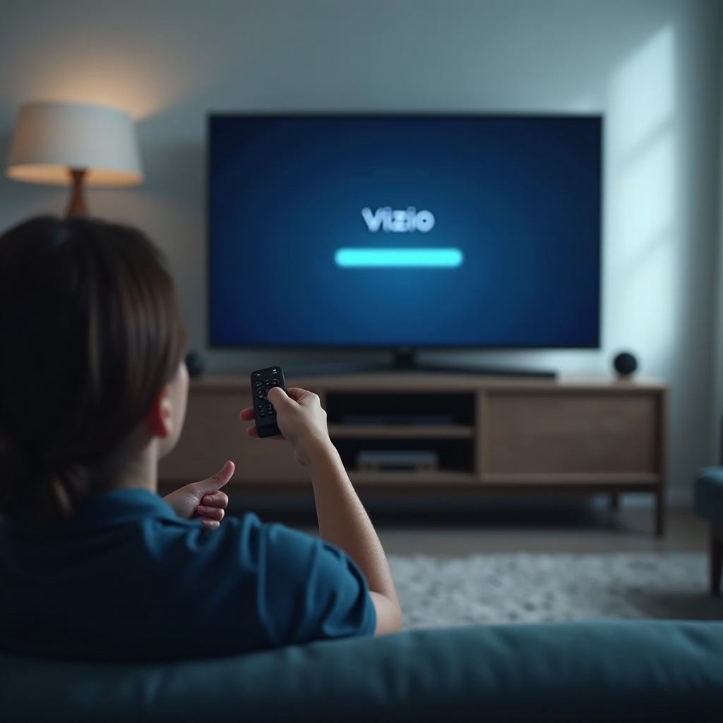Vizio-Fernseher lädt langsam