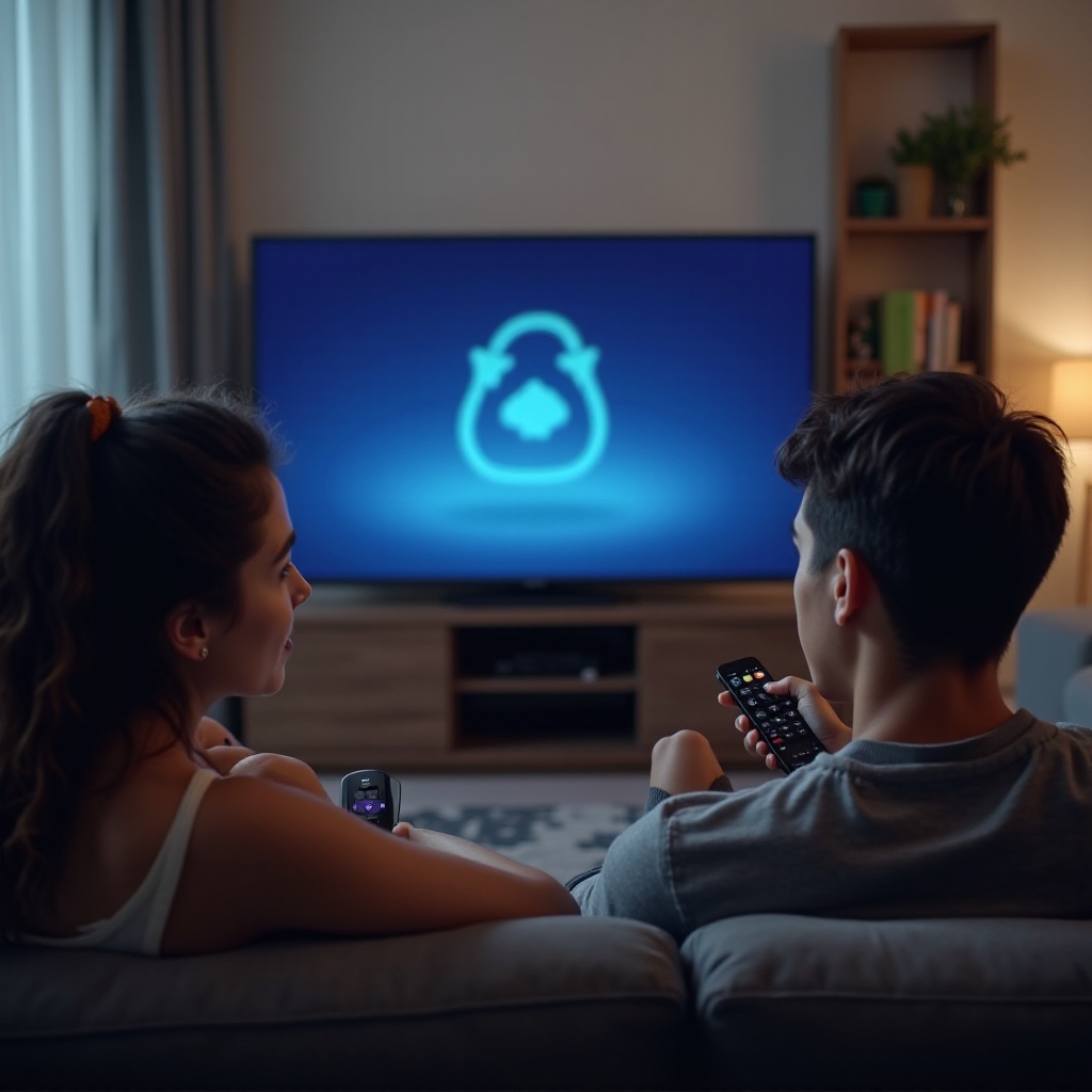a TV Roku fica travando e reiniciando