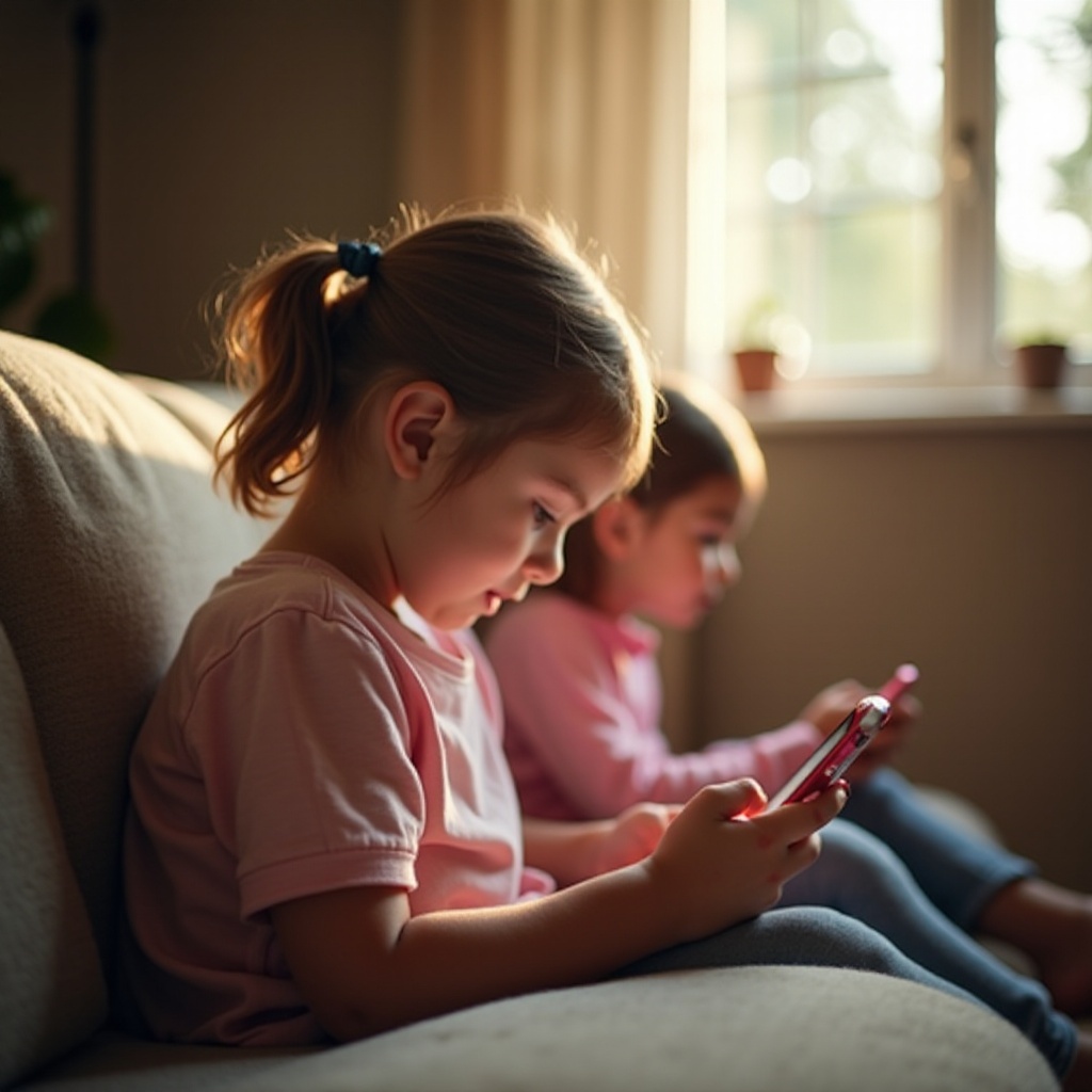 quanti bambini hanno un telefono in giovane età