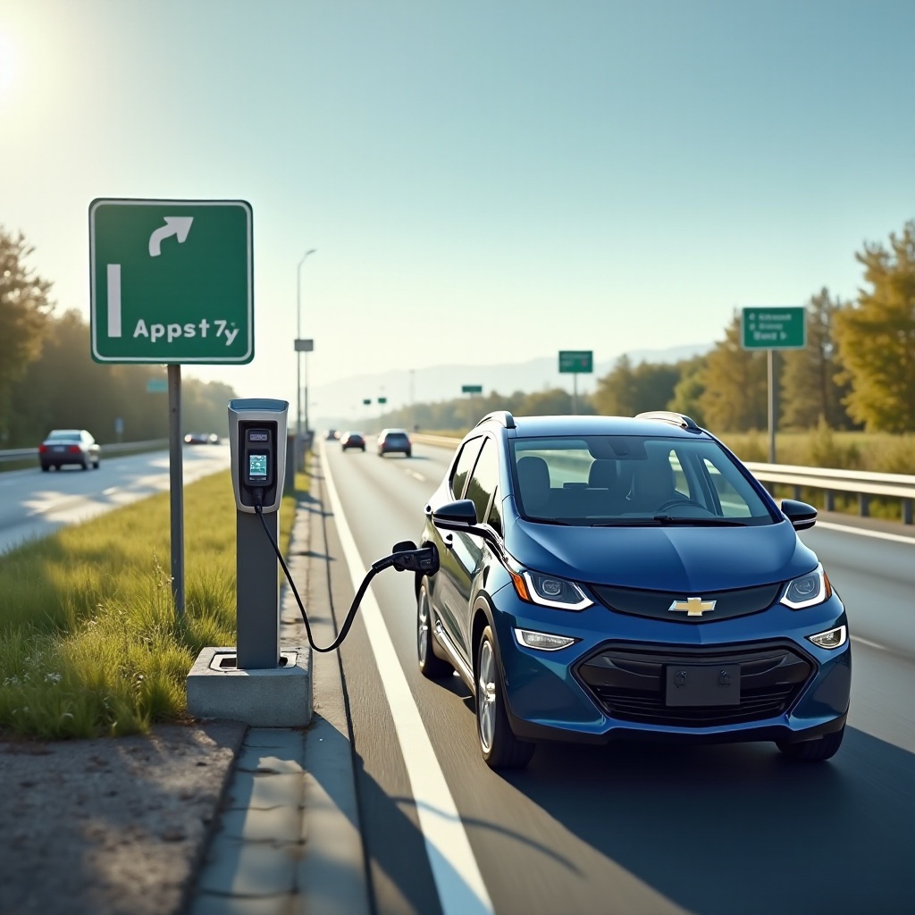 wo kann ich einen Chevy Bolt aufladen