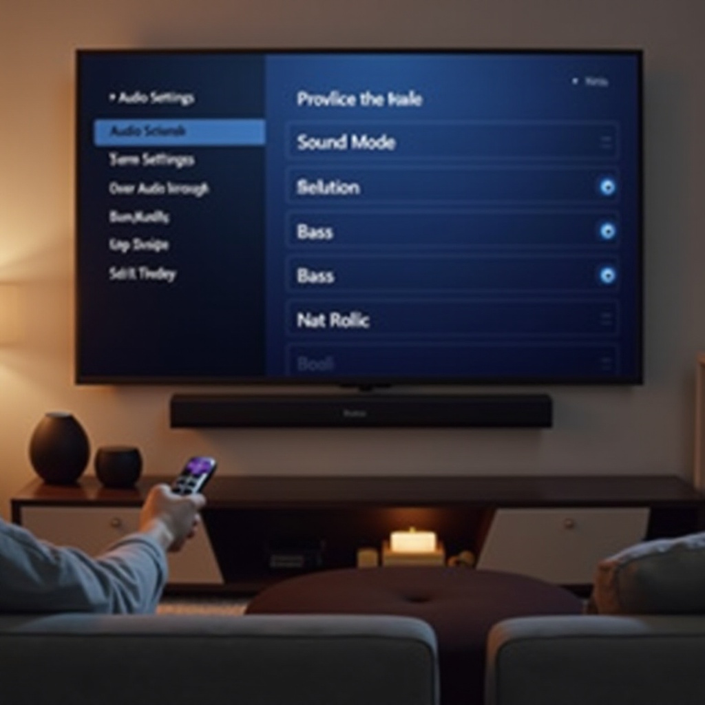 roku tv best sound mode
