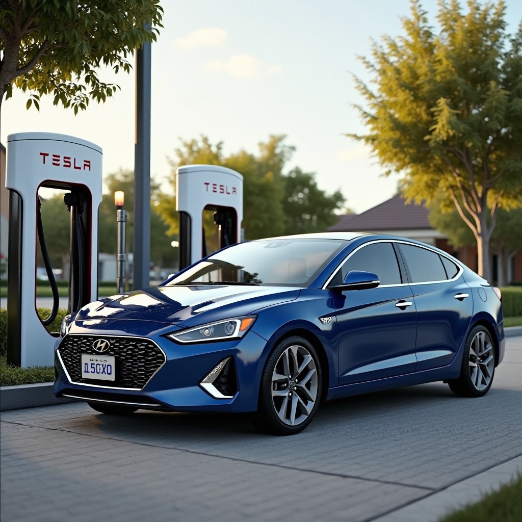 L'ioniq 5 può utilizzare il supercharger Tesla?