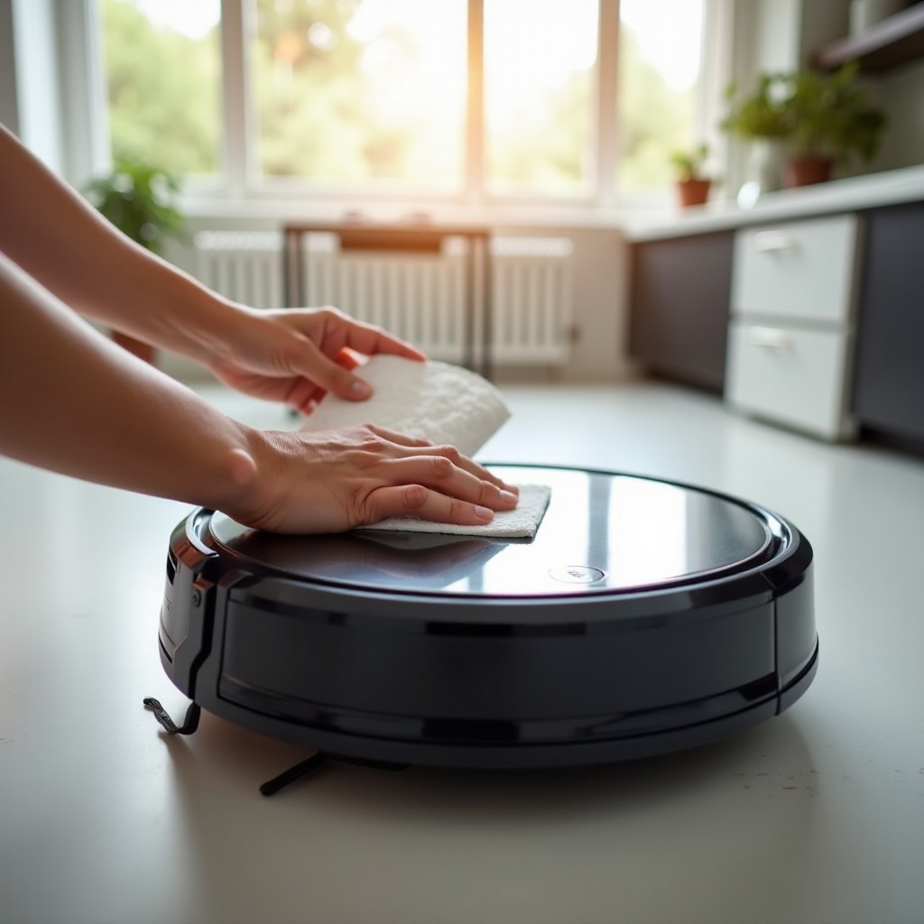 hoe je een robotstofzuiger schoonmaakt