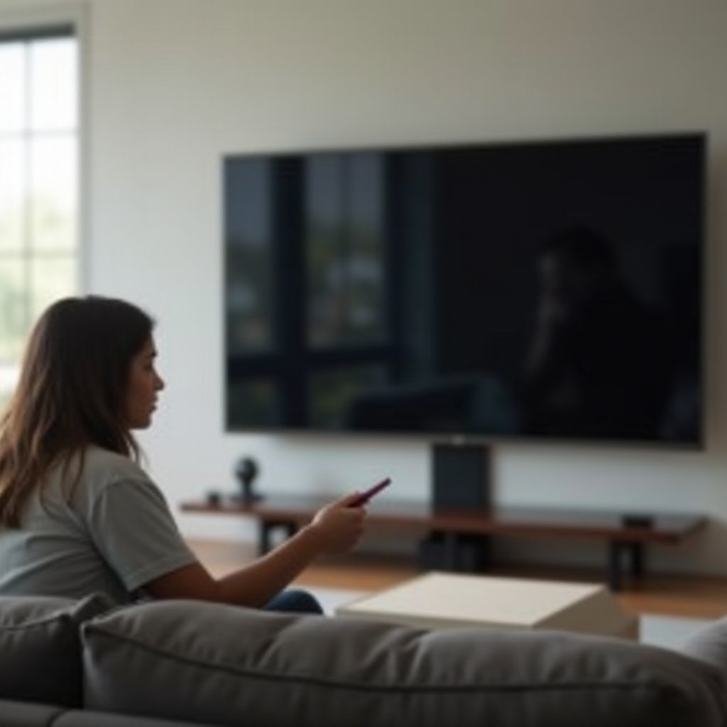de TLC-tv gaat niet aan