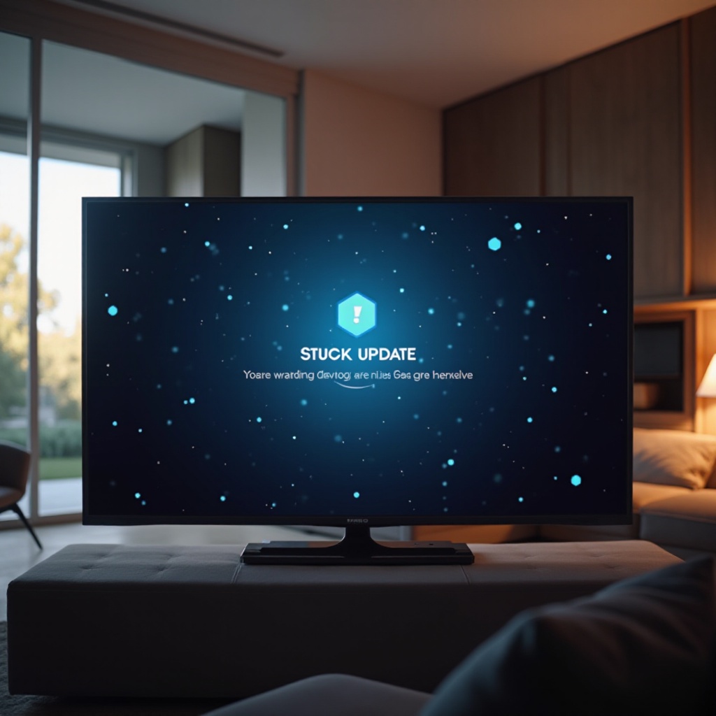 TV Vizio bloccato durante l'aggiornamento