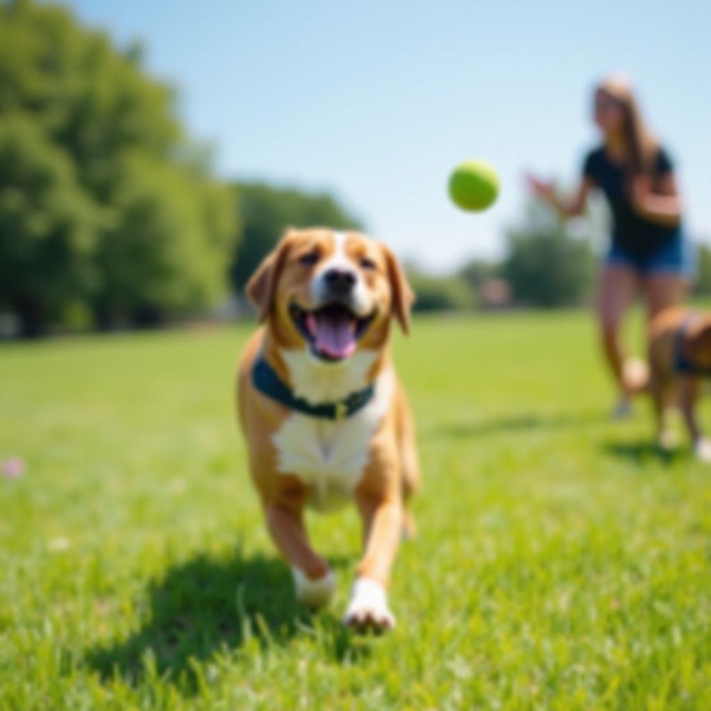 een hond leren apporteren