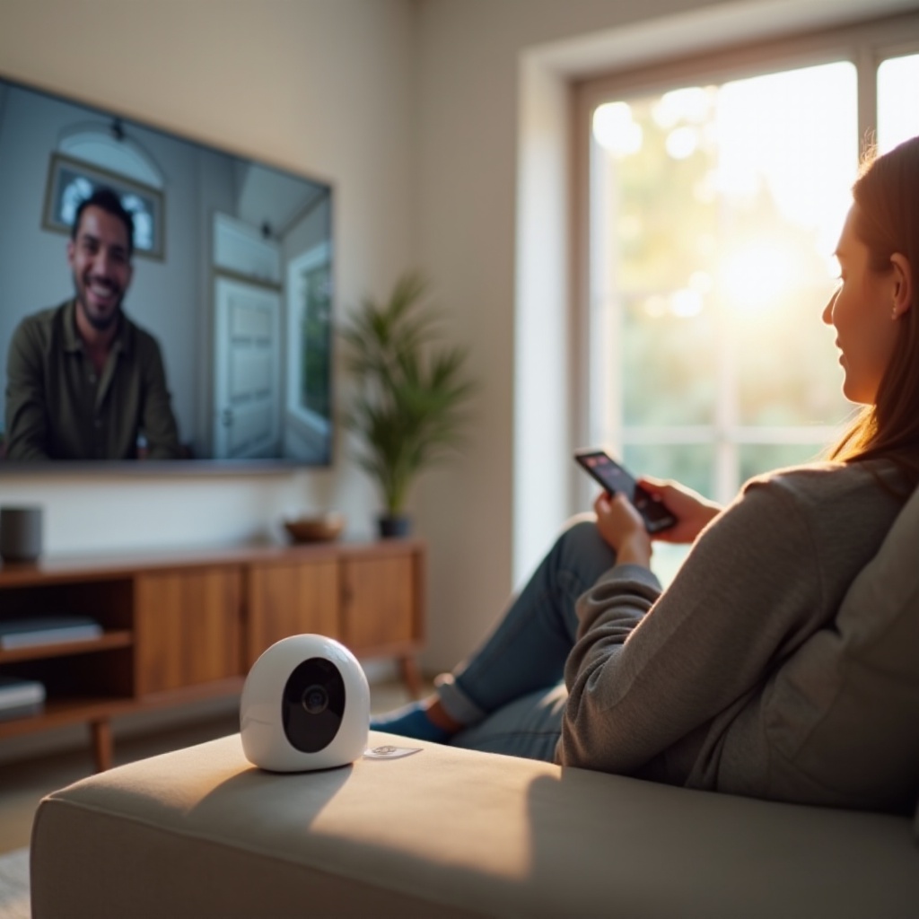 Wyze cam alla TV