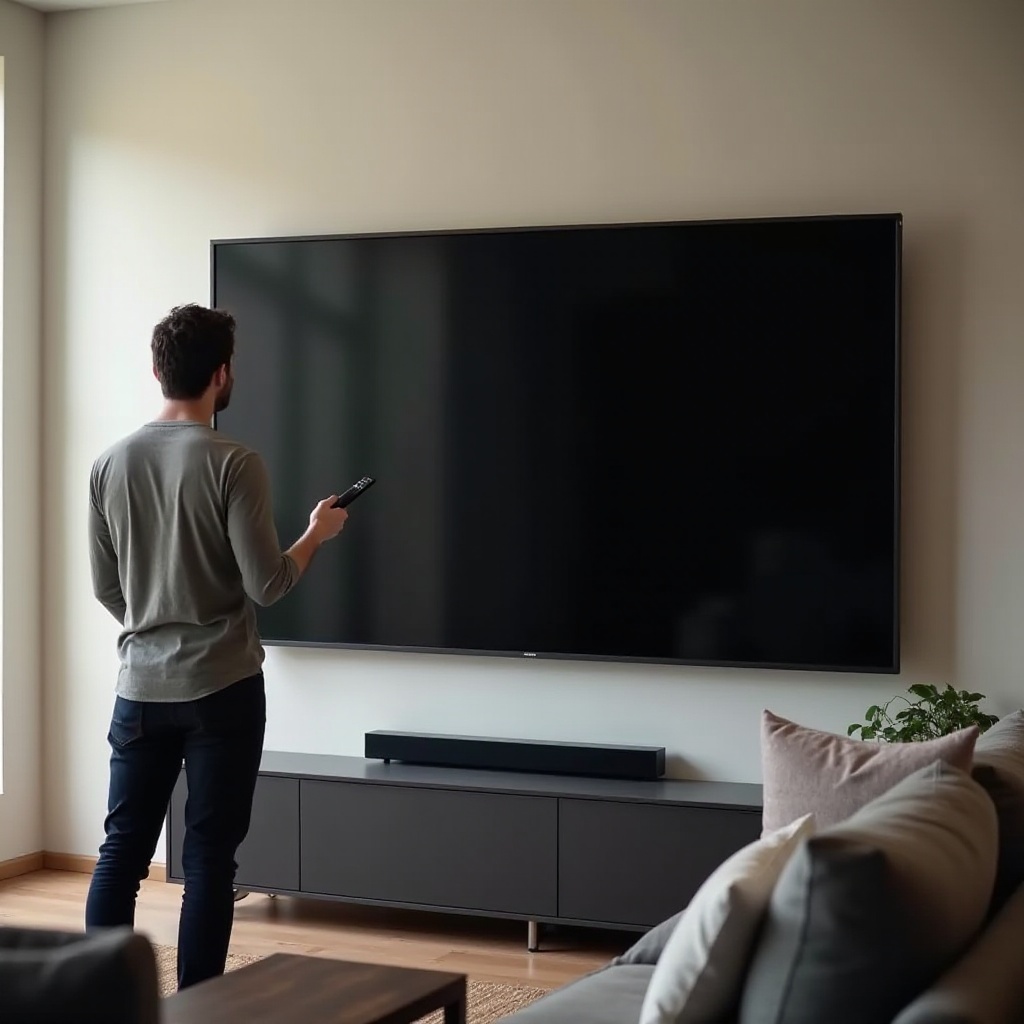 la imagen del televisor Vizio no aparece