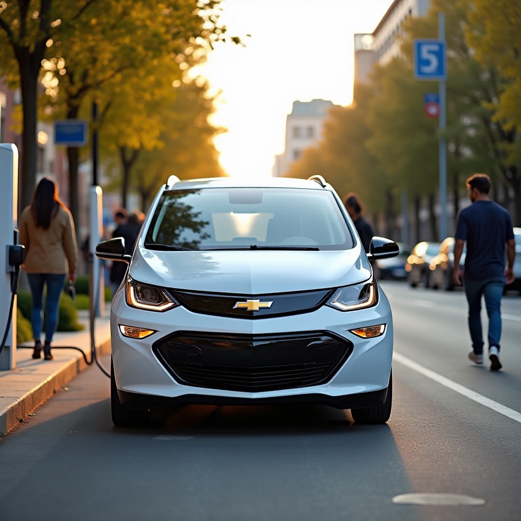 dónde puedo cargar un Chevy Bolt