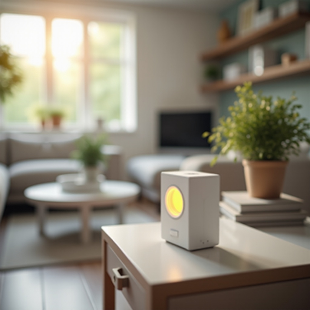 simplisafe yellow light