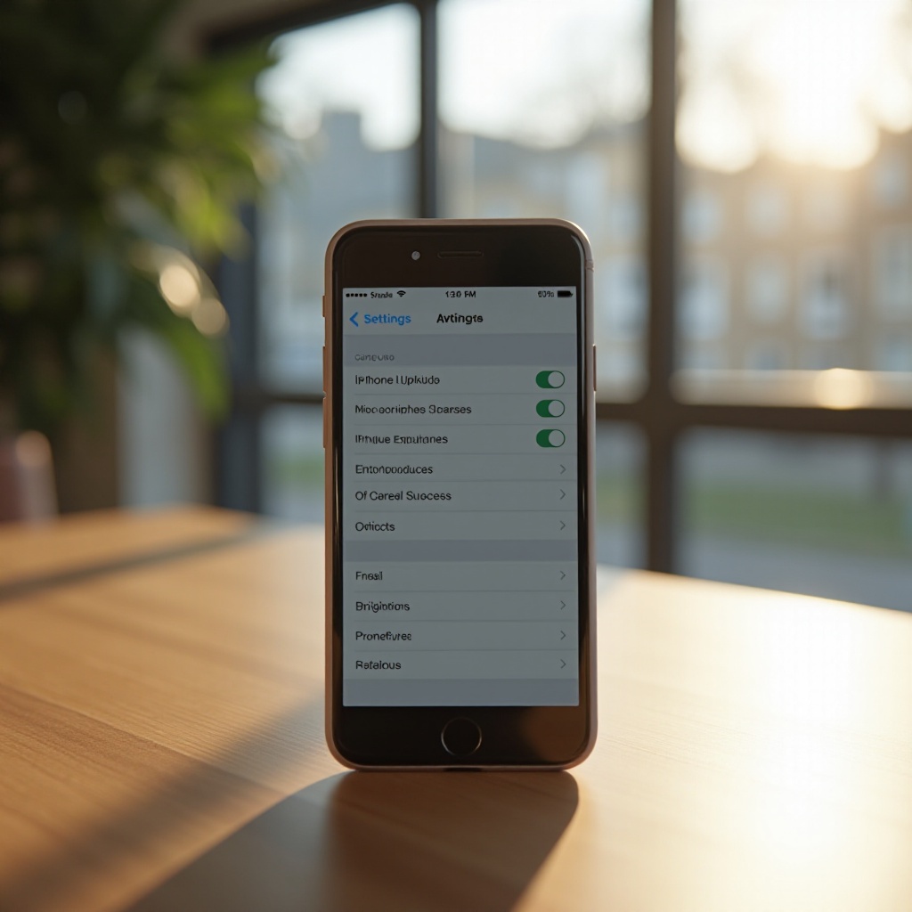 la luminosità automatica dell'iPhone non funziona